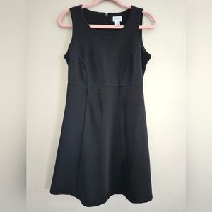 Motherhood Maternity Black Dress Size Small Textured Material Spandex Pregnancy